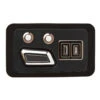 MLSK59-B1(LSF) Switch 4 Button With USB -Control Gear Shop 0333
