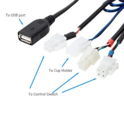 EMoMo E202A-L Junction Box For Home Theater Chair -Control Gear Shop 0361