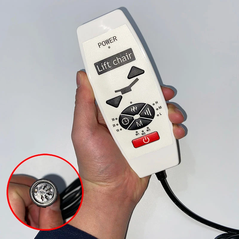 Replacement Remote Controller For Recliner Lifting Chair With Vibration Massage & Heat 3 Replacement Remote Controller For Recliner Lifting Chair With Vibration Massage & Heat
