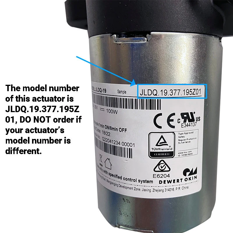OKIN JLDQ.19.377.195Z01 Linear Actuator 3 OKIN JLDQ.19.377.195Z01 Linear Actuator - Image 2