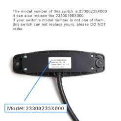 23300235X000 4 Button Switch For Power Recliner Or Lift Chair 9 23300235X000 4 Button Switch For Power Recliner Or Lift Chair -Control Gear Shop 3X4A2109