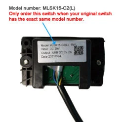 Mulin MLSK15-C2(L) Switch 4 Button Controller With USB For Recliner Lift Chair Couch Etc. 9 Mulin MLSK15-C2(L) Switch 4 Button Controller With USB For Recliner Lift Chair Couch Etc. -Control Gear Shop 3 72faf59f 3313 4fd0 b5f4 c30ce4d9a270