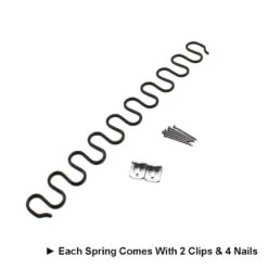Upholstery Zig-Zag Spring Kit-6pk Springs Clips Nails For Furniture Chair Couch Repair -Control Gear Shop 3 eae60f7b e55e 41ad 8934 4ad3a31f06f3