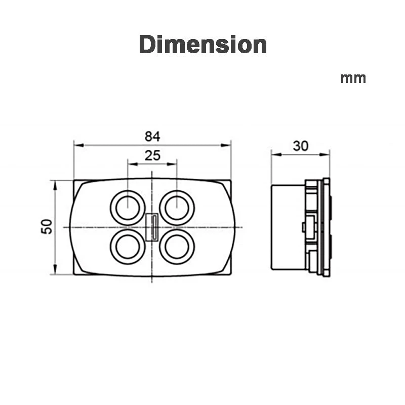 Mulin MLSK15-C2(L) Switch 4 Button Controller With USB For Recliner Lift Chair Couch Etc. 6 Mulin MLSK15-C2(L) Switch 4 Button Controller With USB For Recliner Lift Chair Couch Etc. - Image 4