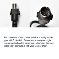 6 Buttons Control Switch For Recliner Sofa Chair With USB & LED-backlit -Control Gear Shop 9 44ba16c7 f55b 4295 bfff 5aabb6b31cb4