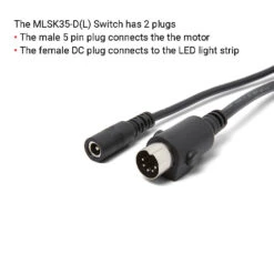 MLSK35-D(L) 5-Button Switch For Power Recliner Chairs W/ USB 9 MLSK35-D(L) 5-Button Switch For Power Recliner Chairs W/ USB -Control Gear Shop IMG 0002