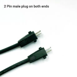 2 Pin Male To Male Cable For Recliner Or Lift Chair - 78.7in -Control Gear Shop IMG 2283