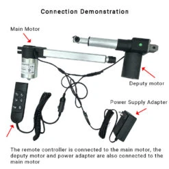 6 Button 5 Pin Remote Handset Controller For Recliners/Lift Chairs With 2 Motors -Control Gear Shop QQ 20220810164531