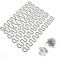 Upholstery Zig-Zag Spring Kit-6pk Springs Clips Nails For Furniture Chair Couch Repair
