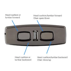 KDH120-013 4 Button Switch For Power Recliner Or Lift Chair 8 KDH120-013 4 Button Switch For Power Recliner Or Lift Chair -Control Gear Shop function a4ec039c 7f7f 496f 9423 48232f8b5821